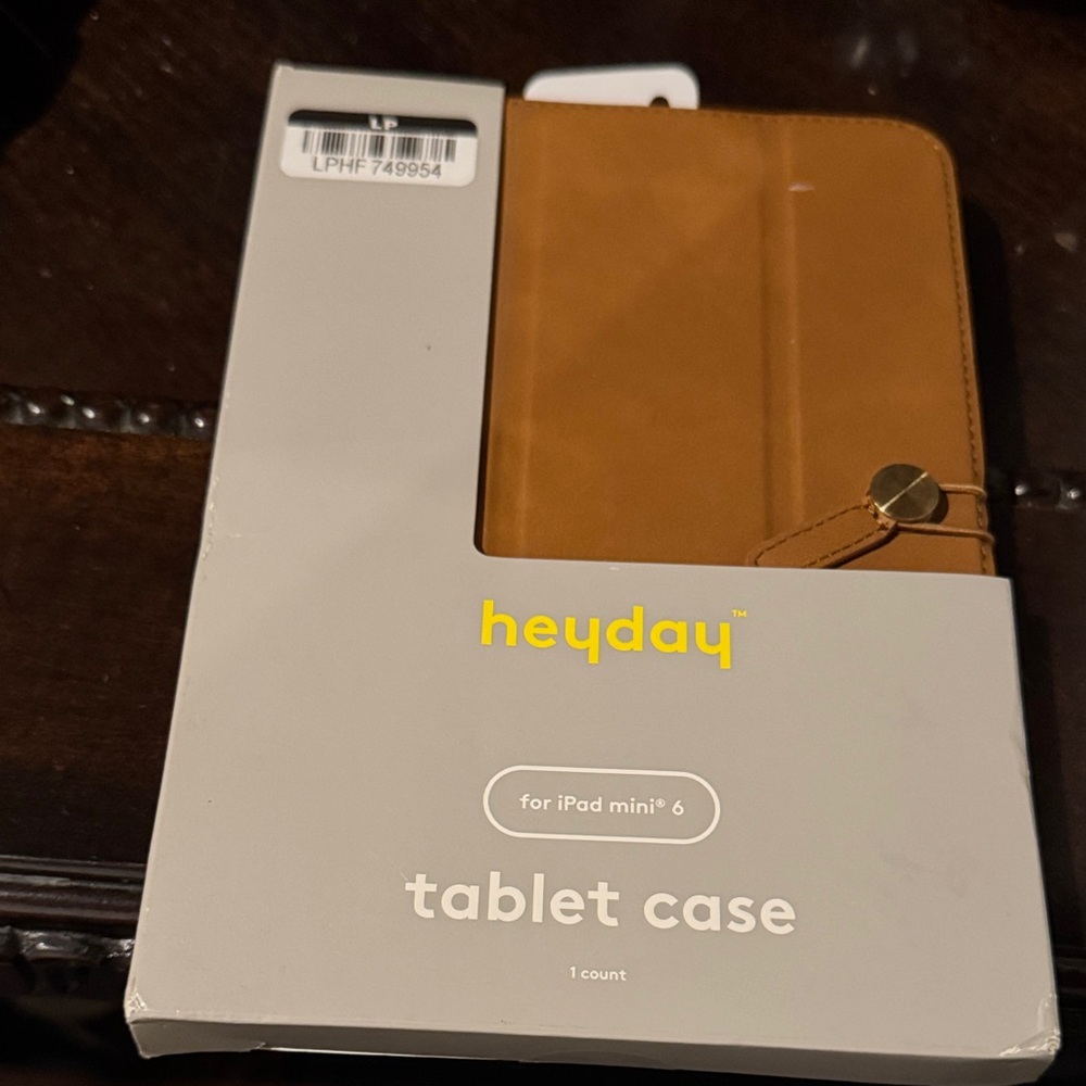 Heyday Brown Tablet Case for iPad Mini 6